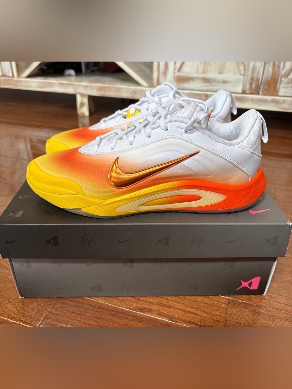 Nike A'One SE A'ja Wilson Big Kids' Basketball Shoes